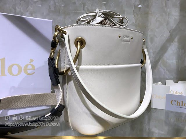Chloe女包 克洛伊經典Roy抽繩圓環大號水桶包 Chole手提肩背斜挎包  jjh1315